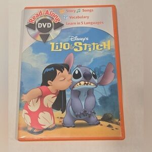 Disney's Lilo & Stitch Read-Along DVD with Orange and Blue